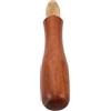 Yardenfun Manico in Legno per Lima ad Ago con Mandrino in Ottone, Impugnatura Ergonomica Compatibile 3,1-3,7 Mm, Utensile Manuale per Precisione e Piccoli Lavori di Limatura