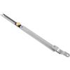 Hoement Limitatore di Apertura Finestra in Acciaio Inox Regolabile Antischianto | Installazione senza Fori, per Telai di Finestre e Porte Patio, Finitura Argento, Uso Ufficio