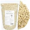 Kuchnia Zdrowia Farina d'avena 1 kg - Per Dolci, Pane e Impasti | Farina d'avena: consistenza fine e versatile per dolci, pane, pancake e impasti - KUCHNIA ZDROWIA