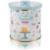 Generico Amaretti Morbidi Amaretti Virginia Classico Incartati Latta Metallo 220 g