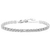 gioielleria Bracciale tennis 4mm con zircone centrale 31BR0007-W Marlù
