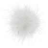 IMINI Elegante spilla a forma di fiore con piume finte, 30 cm, oversize, spilla da bavero per matrimoni, banchetti, cerimonie, accessori alla moda per donne e uomini, regalo floreale