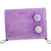 perfk Cappello Caldo per Cani Copri Orecchie per Cani Costume Regolabile Morbido Copri Orecchie Freddo Cappelli Caldi per Piccoli Animali Gatti, Violet S
