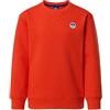 NORTH SAILS Felpa Bambino in Cotone Organico con Patch sul Petto