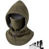 Generico Passamontagna in Pile Termico Invernale Cappellos Uomo Donna | Cappuccio(scaldacollo,sciarpa,cappellos),Antivento Caldo Maschera da Sci Copriviso con Scaldacollo per Sci,Ciclismo,Trekking