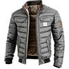 RTHLEQIEE Giubbotto Bomber Uomo Vintage Trapuntato Imbottito Cotone Nylon Inverno Zip | Collo alto, cerniera zip, polsini e orlo a costine for l'uso quotidiano al freddo.