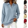 Generico Maglioni Cashmere Donna Maglione Invernale Elegante Pullover Autunno | Maglione Rosso Collo Alto Donna Maglione A Righe Donna Elegante Maglia Elegante Invernale Grigio