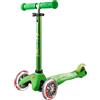 MICRO Monopattino Mini Micro Deluxe Verde Stabilità, Sicurezza e Divertimento