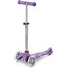 MICRO Monopattino Mini Micro Deluxe LED Viola Glitter Bambini
