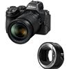 Nikon Kit fotografico personalizzato creato utilizzando NIKON Z5 II + Z 24-70mm f/4 S + Adaptateur FT