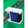 SOIXX Supporto DIN per Shelly Mini Wave Gen3, dritto