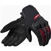 Rev'it guanti uomo Duty - 1200 Black - Red, Duty - 1200 Black-Red