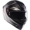 Agv casco integrale K1 S E2206 Sling - Matt Black / Grey, K1 S E2206 Sling - 037 Matt Black / Grey