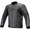 Alpinestars giubbotto in pelle uomo Faster V2 - 1100 Black Black, Faster V2 - 1100 BlackBlack