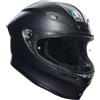 Agv casco integrale K6 S E2206 Mono - Matt Black, K6 S E2206 Mono - Matt Black