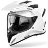 Airoh casco integrale Badx-x Solid - Bianco lucido, Bandit - Bianco lucido