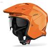 Airoh casco jet Kombakt Color - Arancione lucido, Kombakt - Arancione lucido