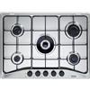 Delonghi De'Longhi FFA 57 ASV piano cottura Acciaio inox Da incasso 68 cm Gas 5 Fornello(i)