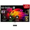LG OLED evo AI Wallpaper TV 83'' W6 OLED83W69LA, 4K, spessore 9,9mm, True Wireless, Staffe filo muro SMART TV 2026