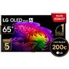 LG OLED evo AI 65'' Serie G6 OLED65G64LW, 4K, Hyper Radiant Color, Staffa a filo muro inclusa, G-Sync, SMART TV 2026