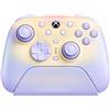 8BitDo Ultimate 3, compatibile con Xbox Series X|S, PC, dispositivi mobili, frequenza di polling a 1000 Hz, design con anello di alimentazione, joystick TMR, colore lavanda, controller wireless