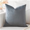 Artscope 1 Pezzi Federe Cuscini in Velluto 50x50cm, Grigio Grafite | Minimalista Copricuscino Colorato per la Decorazione Domestica Soggiorno Camera da Letto Divano