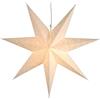 Star Trading Best Season, Stella luminosa in carta Sensy Star 55, con cavo di alimentazione, Bianco (cream), ø 55 cm