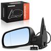 Frankberg Specchietto retrovisore esterno elettrico sinistro 5 Poli | Riscaldato; 3B0857537B; Compatibile con: Golf IV Variante 1J5, B.o.r.a 1J2, Golf IV Van 1J1, B.o.r.a Variant 1J6