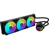 NATEC Dissipatore cpu a liquido AiO Natec Genesis Hydria 360 ARGB 3x120mm Nero [AWNATWPW0000053]