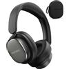 Tonsil Cuffie Tonsil R75 Bluetooth 6.0 ANC 1000mAh ANC wireless con custodia Nero [R75BTBLACK]