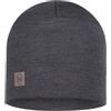 Buff Merino Heavyweight beanie, Solid grey