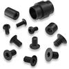 Flytanium Steel Replacement Hardware Kit - Spyderco Paramilitary 2 Knife - Black Oxide