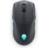 Alienware AW720M - Mouse da gioco wireless Tri-Mode - 2,4 GHz wireless, Bluetooth 5.1, 26.000 DPI, 8 pulsanti completamente programmabili, adattatore di ricarica magnetico a scatto cavo USB-A a USB-C