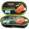 nixe 2 x lattine filetti di salmone portoghese in olio d'oliva Nixe Portugal 2 x 1...