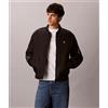 Calvin Klein Jeans Giubbotto bomber in nylon Black Uomo