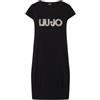 Liu Jo Abito Corto con Maxi Logo L, Y9908