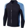 Intbost Muta in neoprene da uomo, 2 mm, a maniche lunghe, con cerniera frontale, mantiene il caldo, per snorkeling, nuoto, surf, immersioni, sport acquatici