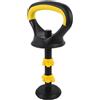 TOYANDONA Maniglia per Kettlebell Regolabile con Asta di Base, Impugnatura Antiscivolo in Plastica Robusta per Manubri, Adattatore Pesi Portatile per Allenamento Casa, Palestra e Viaggi