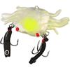 Avejjbaey Esche di granchio da pesca esche morbide esche jig head esche artificiali esche morbide esche d'acqua dolce esche da pesca in acqua salata esche da pesca artificiali da esterno