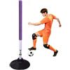 Generico Set Di Pali For Agilità Da Calcio, Palo Allenamento Multifunzionale | Asta for segnaletica di rimbalzo con base rotonda in gomma, for interni ed esterni