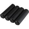 NUOBESTY Coprimanopole Bici Antiscivolo Leggere in Gel di Silice, Nero | Facili da Installare e Pulire, Buona Tenuta, per Manubrio Bicicletta, Accessori Bici, Coppia