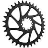 FACULX Guarnitura Single 36T Lega per corsa Guarnitura Single 36T Lega | Montaggio 8 bulloni, 34 denti, compatibile MTB, design diretto, installazione facile