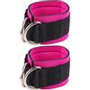 NUOBESTY Cinghie Caviglia per Allenamento Glutei, Nylon, Chiusura a Strappo | Trainer a Resistenza e Bande, Uso Domestico e Indoor, con Borsa, Design con Fibbia
