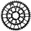Honseadek per corona Doppia MTB 46-30T 8-12V per GXP Alluminio per corona | Alluminio lega leggera, compatibilità per gxp, 46-30T, 8-12 velocità, fluido su sentieri