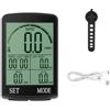 FACULX Computer GPS Bici Wireless 3.4 Pollici Schermo LCD | lunga durata 20 ore, uso esteso outdoor, ricarica ridotta, ideale viaggi lunghi, affidabile