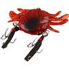 Avejjbaey Esche di granchio da pesca esche morbide esche jig head esche artificiali esche morbide esche d'acqua dolce esche da pesca in acqua salata esche da pesca artificiali da esterno
