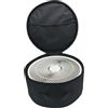 Generic Borsa portaoggetti per ventole rotonda | Borsa rotonda portatile da donna, per attività all'aperto, spiaggia, viaggi, picnic, lavoro, campeggio, uomo
