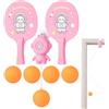 Générique Set di allenamento tennis da tavolo, giocattolo interattivo sospeso | Kit di esercizi da ping pong per porta, per genitori, soggiorno, appartamento, compagni a casa