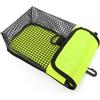 BildeeMait Snap SMB Storage Bag Safety Yellow A misura messa a fuoco attrezzatura | Scuba Immersione Reel Snap SMB Storage Bag Safety Marker Boa Holder Carry Mesh Bag Diving Snorkeling Side Hanging BCD