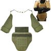 Generic Set Multifunzionale Di Protezioni For Spalle E Inguine, Accessori For Armature Tattiche Imbottite Regolabili For Giochi Di Ruolo In Costume Cosplay